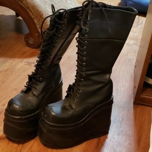 Demonia Platform Boots